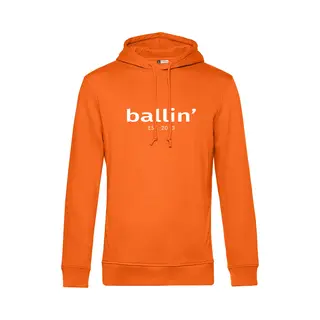 Ballin Est. 2013 - Heren Hoodie - Oranje - Koningsdag / Kingsday 2026 - Maat Xl