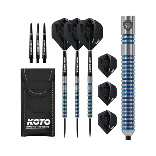 Koto darts Koto - Sting Blue Electro - 90% Darts - 24G - Blauw - Stevige Ringgrip