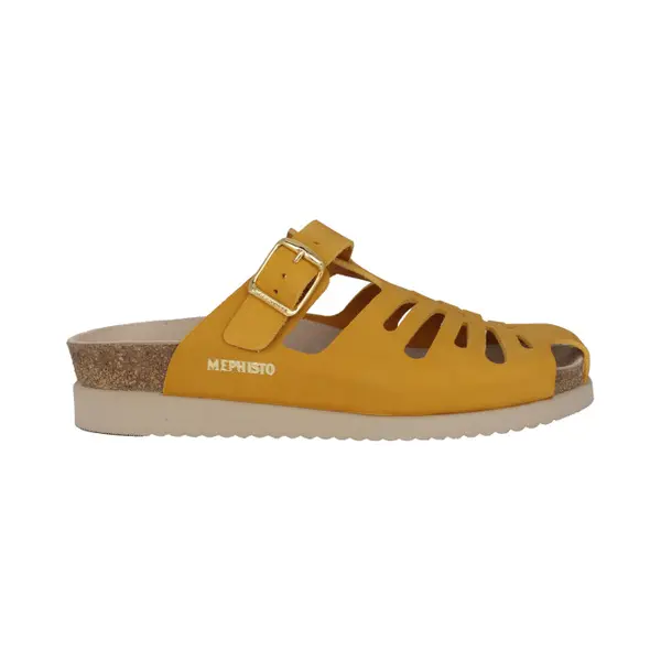 Mephisto Hedina - Dames Sandaal - Geel - Maat 42 (Eu) 8 (Uk) thumbnail