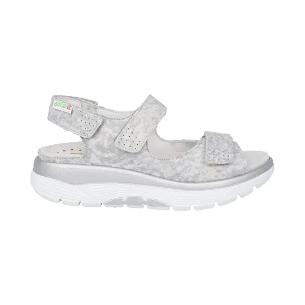Mephisto Sano Norine Wandelsandalen Voor Dames, Extra Groot, Grijs. thumbnail