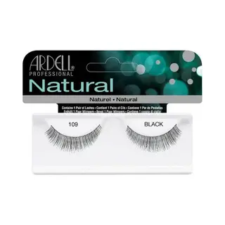Ardell - Lashes - Natural - 109 - Black - Nepwimpers