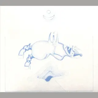 Ape In Pink Marble