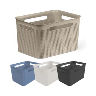 Rotho Brisen Opbergmand 36x26, 2x21, 1 Cm 16L Wit