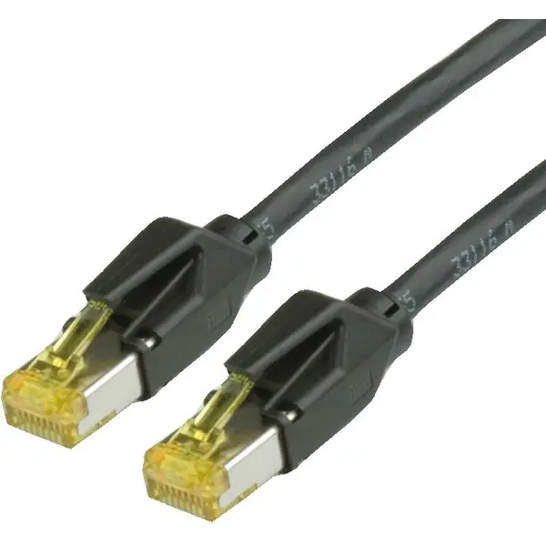 Draka Comteq Cat.6a 2m Netzwerkkabel Schwarz Cat6a S/Ftp (S-Stp) thumbnail