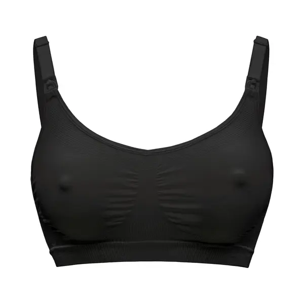 Medela Keep Cool Bh - Naadloze Voedingsbh Met Ademende Zones - Soft Touchmateriaal - Zwart - Maat S thumbnail