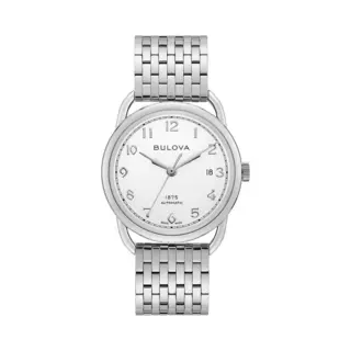 Bulova Men's Automatic Stainless Steel Watch - Swiss Made Limited Edition - 96B326