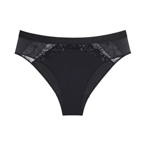 Triumph Wild Azalea Florale Hipster-Höschen Schwarz thumbnail