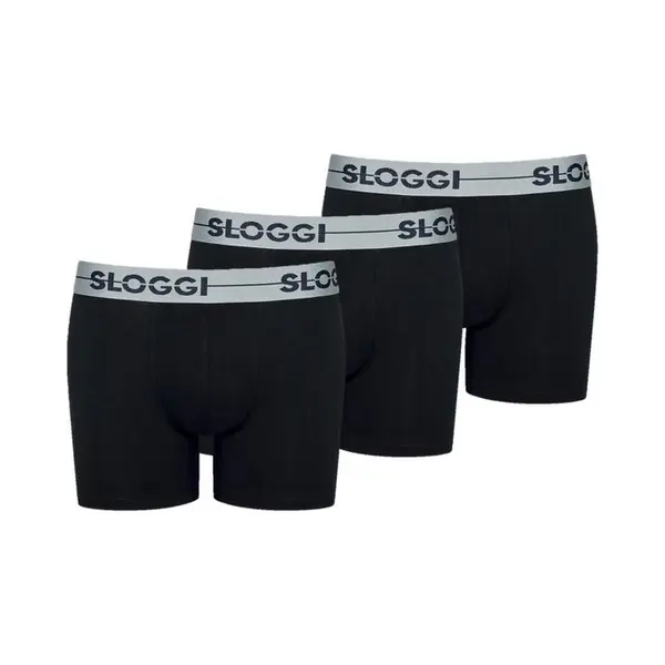 Sloggi Men Go Heren Hipster 3-pack - Zwart - Maat S thumbnail