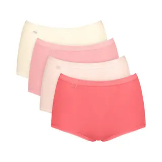 Sloggi Basic+ Maxi C4P Dames Onderbroek - Rood