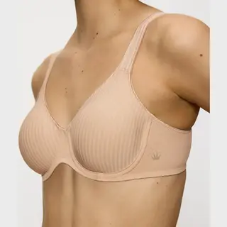 Triumph Modern Soft + Cotton W Dames Beha - Neutral Beige - Maat C105