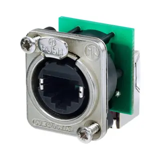 Neutrik NE8FDP-R Drahtverbinder Rj-45 Grün, Edelstahl
