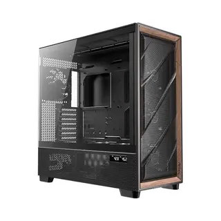 Antec Flux Pro Euv Full Tower Schwarz, Holz