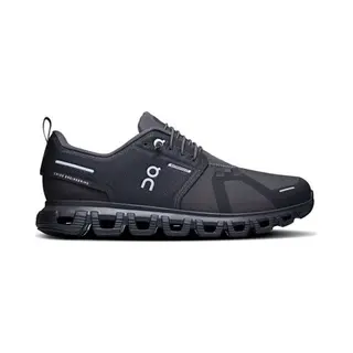 On Running Cloud 6 Womens Waterproof Running Shoes - Black/Black / UK4