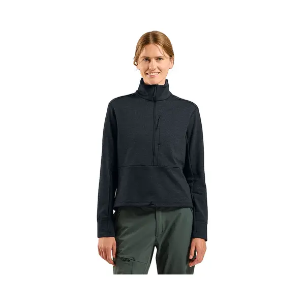 Odlo, Vrouwen, Springer, Grid Fleece, Zwart, (S) thumbnail