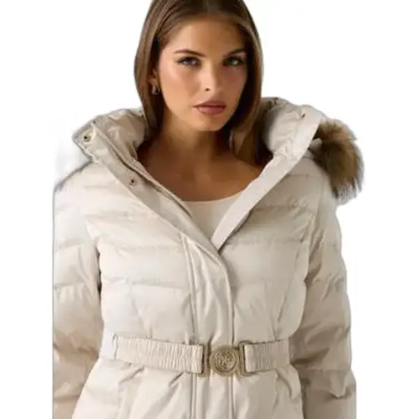 Guess Marina Short Real Donzen Jas Zwart M Vrouw thumbnail
