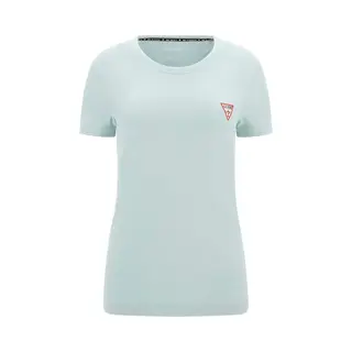 Dames-T-shirt Met Ronde Hals Guess Mini Triangle