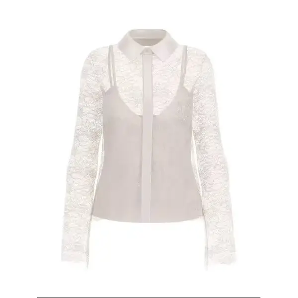 Guess, Damen, Blusen, Antoinette, Weiss, (Xl) thumbnail