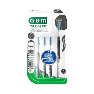 Gum Trav-Ler Interdentale Borstels, 1619, 2, 6 Mm, 4 Stuks