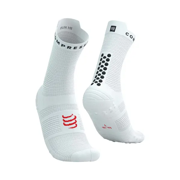 Compressport Pro Racing V4.0 Run High Weiß Schwarz, Größe Größe 1 thumbnail