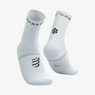 Compressport Pro Marathon Socks V2.0 - White/Black- Hardloopsokken