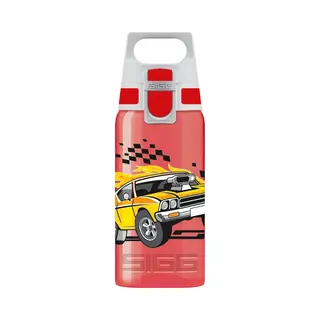 Sigg - Trinkflasche Kinder - Viva One Speed Race - Für Kohlensäurehaltige Getränke Geeignet - Auslaufsicher - Spülmaschinenfest - Bpa-frei - Sport