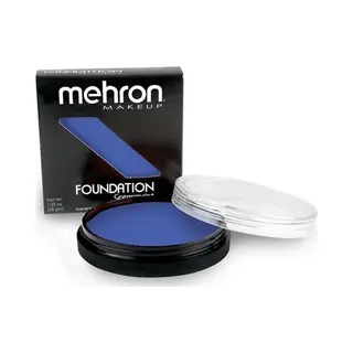 Mehron Dekkende Foundation Greasepaint Blauw