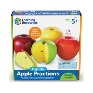 Learning Resources Magnetische BruchteilÄpfel,