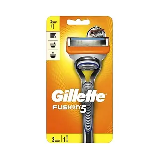 Gillette - Fusion 5 - Scheerset- Gladde Scheerbeurt - Houder & 2 Navulscheermesjes
