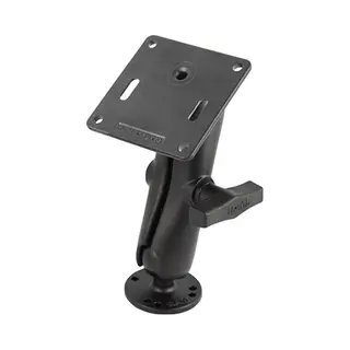 Ram Mounts Doppelball-Montage mit 75x75mm Vesa-Platte