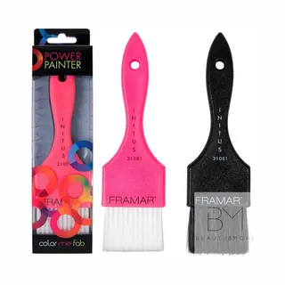 Framar Power Painter Hair Dye Brush – Hair Colour Tint Brush And Dye Kit For Hairdressing Accessories – 2 Pack
