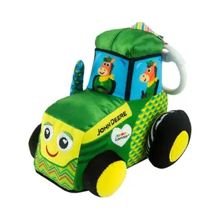 Lamaze - John Deere - Clip And Go - Eerste Baby Knuffel - Mijn Eerste John Deere - Baby Tractor