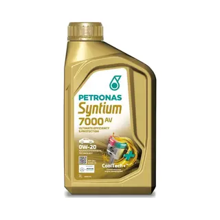 Petronas Syntium 7000 Av 0w20 Olie 1 Liter