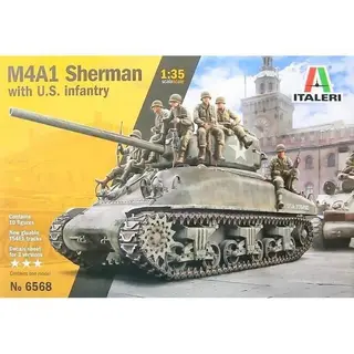 Carson 1, 35 M4A1 Sherman With U.S. Infantry