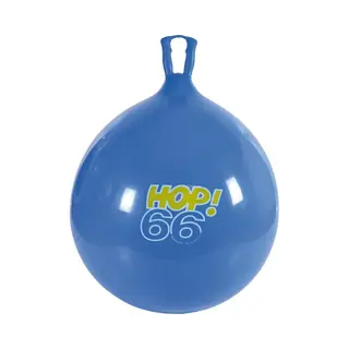 Gymnic Skippybal Hop - Duurzame Skippybal 66 Cm - Blauw - Vanaf 9 Jaar