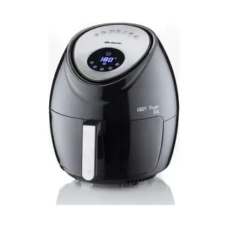 Ariete 4618/00 Enkel 7 l Vrijstaand 1800 W Heteluchtfriteuse Zwart, Roestvrijstaal