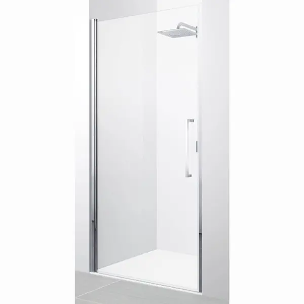 Novellini Young 2.0 Draaideur 87x200 Cm Chroom Helder Glas thumbnail