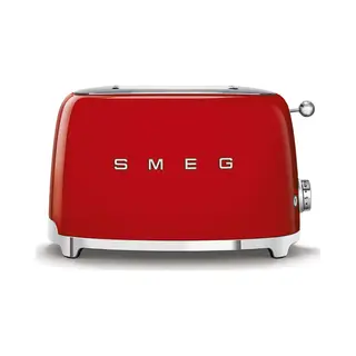 Smeg TSF01RDEU broodrooster 6 2 snede(n) 950 W Rood