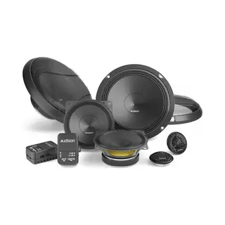 Audison Prima Apk 163 - Autospeaker - 3 Weg Composet - 165mm Met Speakergrill - 16, 5cm Luidsprekerset - 125 Watt Rms