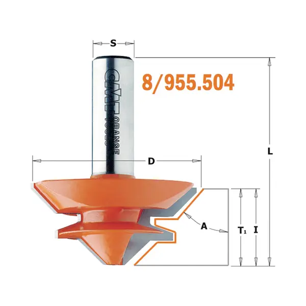 Cmt Orange Tools 955.009.11 Fräsaufsatz thumbnail