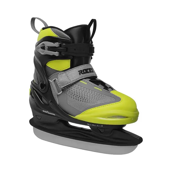 Roces – Moody Ice X Boy – Verstelbare Schaatsen – Schaatsen Kinderen – Zwart Groen – Extra Enkelsteun & Comfort Fit – Maat 36-40 thumbnail