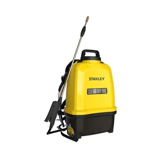 Stanley Druksproeier 16 L - Elektrisch - Telescopische Lans 5 Bar Geel/zwart