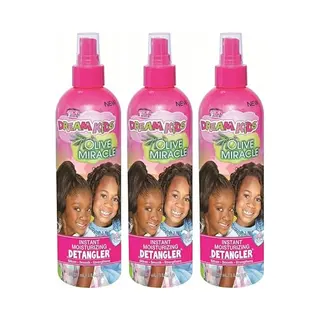African Pride Dream Kids Olive Miracle Detangler 8oz (3 Pack) By African Pride