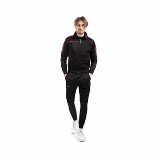 Sportset Givova Visa Triacetato Rood/zwart - Xs