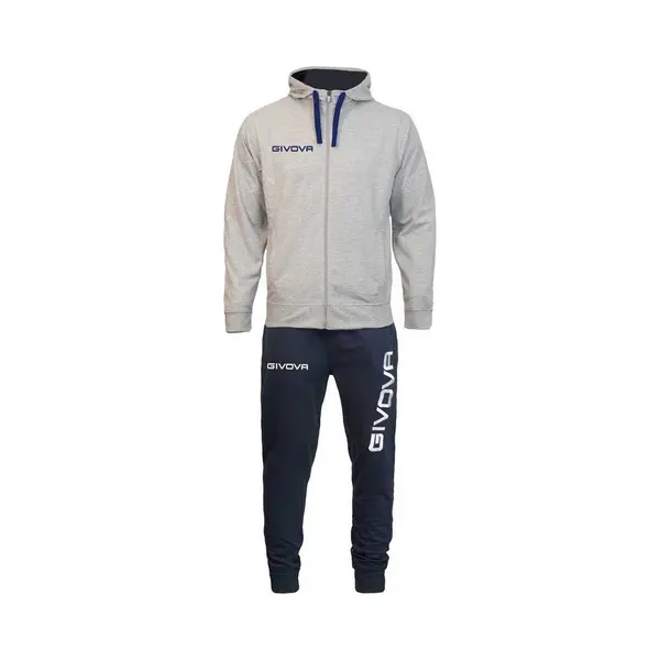 Givova, Anzug Poker, Grau/blau, M thumbnail