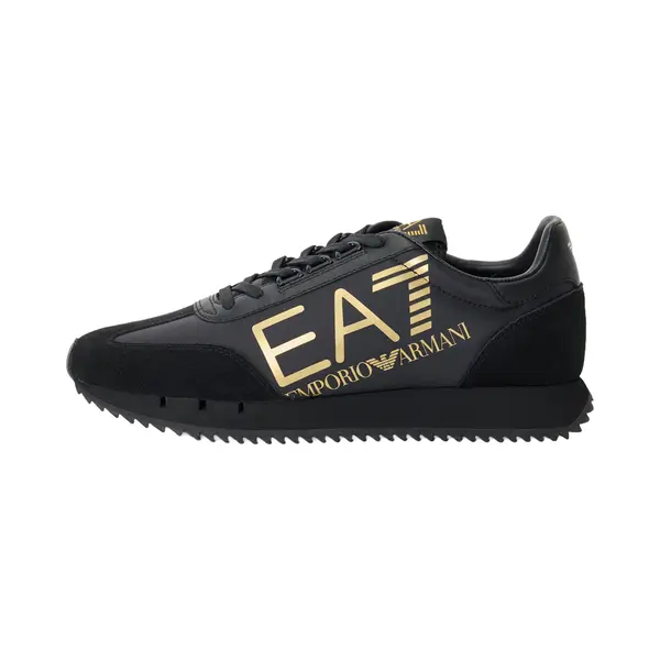 EA7 Black&White Vintage Schuhe Schwarz Rein Gold - 44 thumbnail