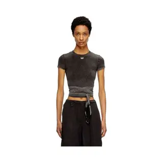 Diesel T-bunny Top - Woman Tops Denim Xs