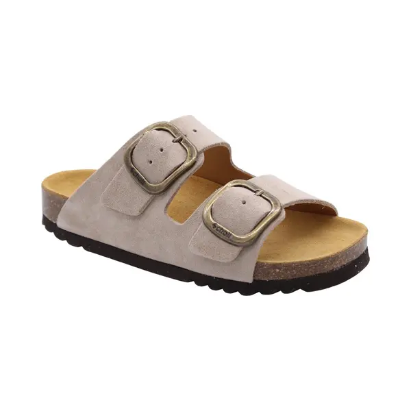 Donker Beige Tweeband Slippers Scholl Noelle Maat 36 thumbnail