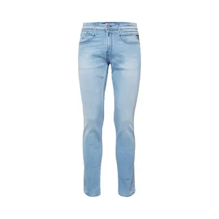 Replay Herren Jeans Anbass Slim-Fit Mit Comfort Stretch, Light Blue 010 (Blau), 36W / 30L