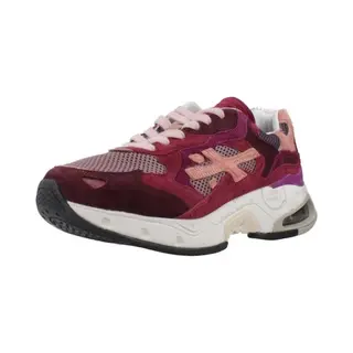 Premiata Sharky-d Sneakers - Suède - Dames - Rood - Maat 36
