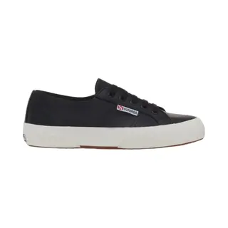 Superga 2750 Nappa Lea - Black F Avorio Trainers